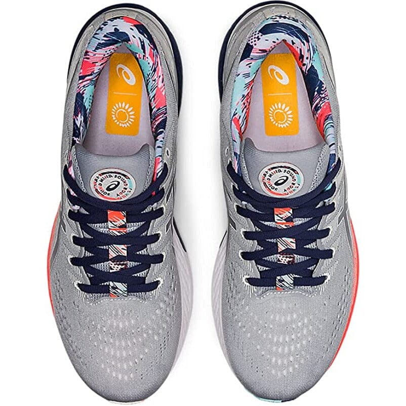 Men's ASICS GEL-KAYANO 28 (Piedmont Grey/Thunder Blue) - Bauman's Running & Walking Shop