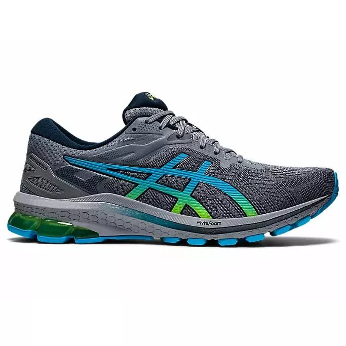 Men's Asics GT-1000 10 (Sheet Rock/Hazard Green) - Bauman's Running & Walking Shop