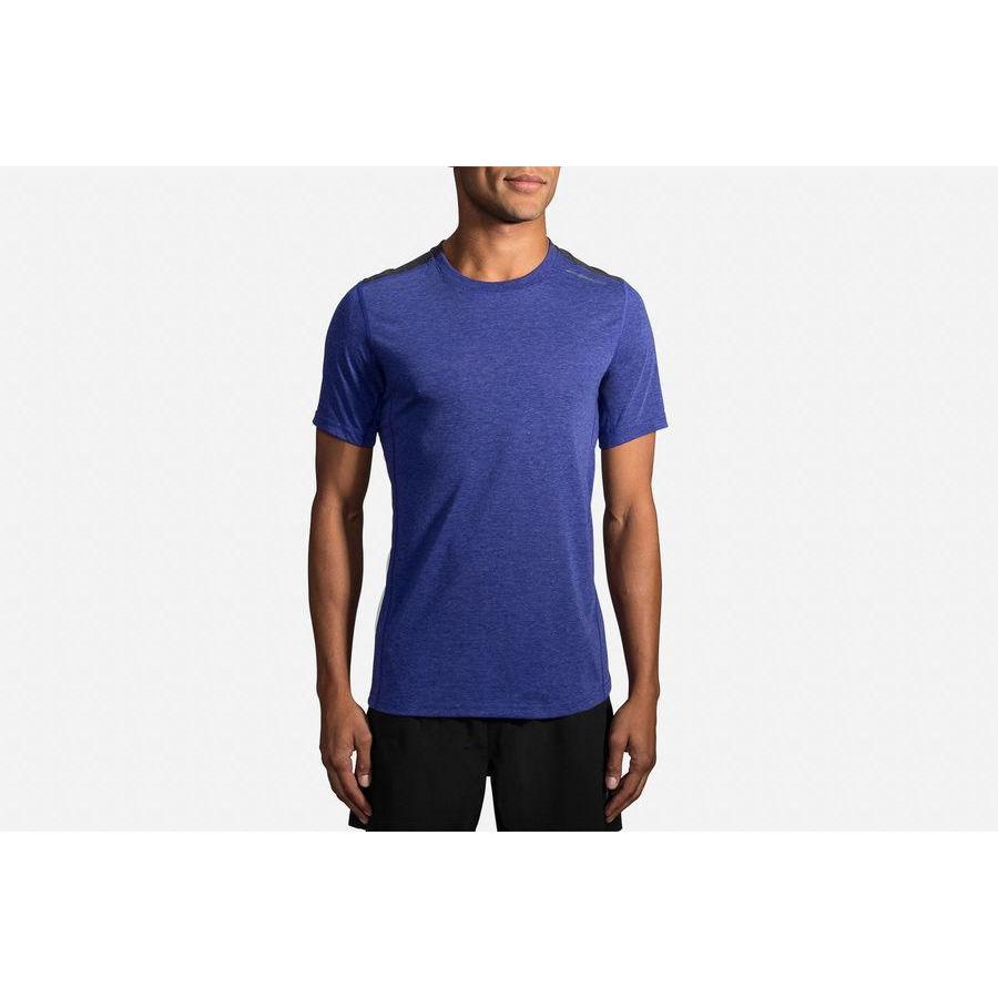 Men's Brooks Distance Short Sleeve - Bauman's Running & Walking Shop