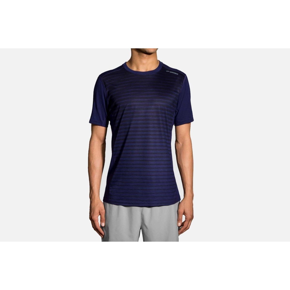 Men's Brooks Distance Short Sleeve - Bauman's Running & Walking Shop
