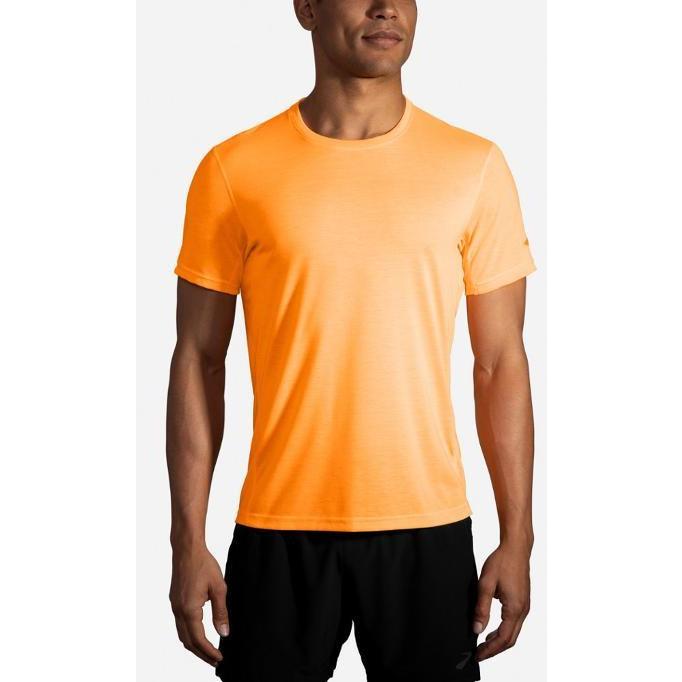 Men's Brooks Distance Short Sleeve - Bauman's Running & Walking Shop