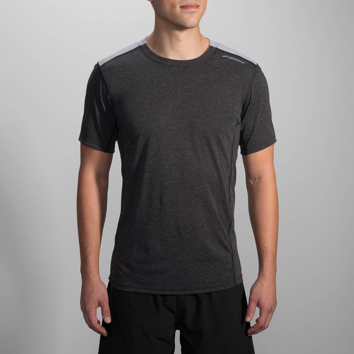 Men's Brooks Distance Short Sleeve - Bauman's Running & Walking Shop