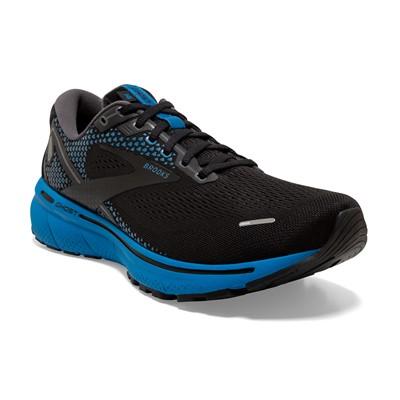 Men's Brooks Ghost 14 (Black/Blackened Pearl/Blue) - Bauman's Running & Walking Shop