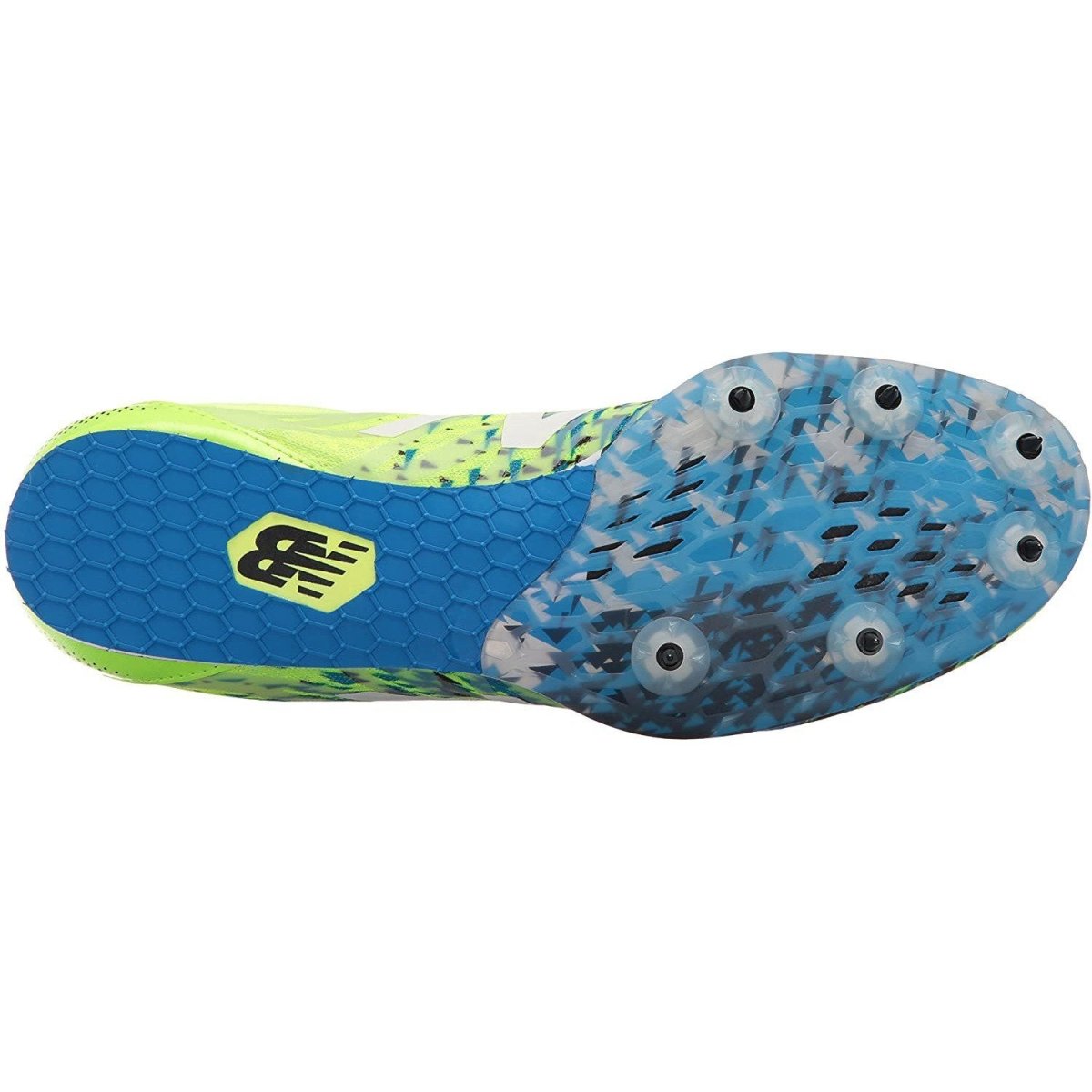 Men's New Balance MMD500 - Green/White/Blue / 10.5 D(M) US - Bauman's Running & Walking Shop