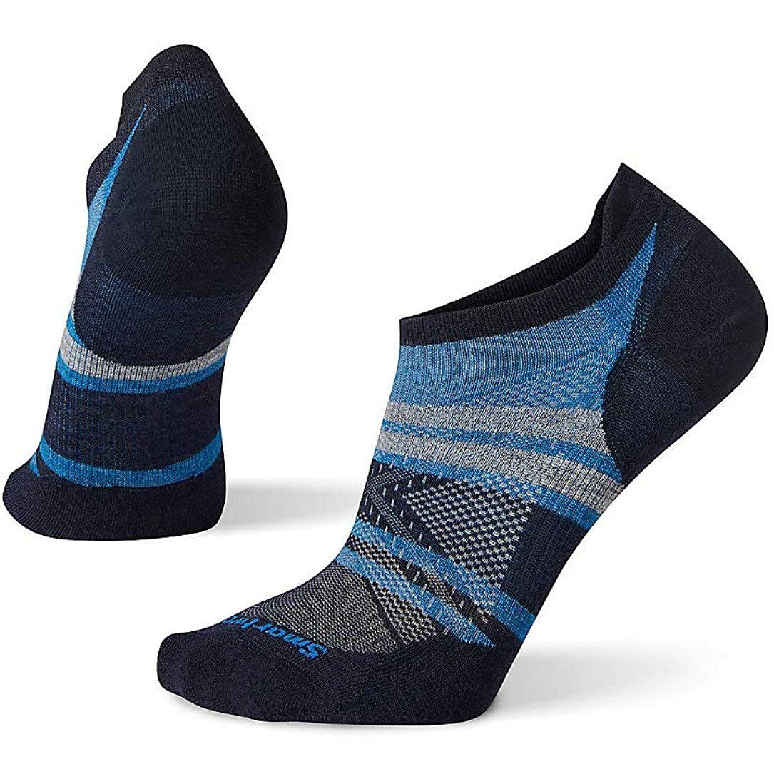 Men's Smartwool PhD Run Light Elite Pattern Micro Socks - Bauman's Running & Walking Shop