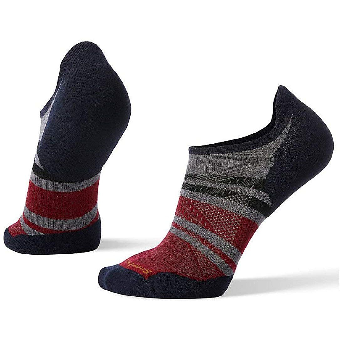 Men's Smartwool PhD Run Light Elite Pattern Micro Socks - Bauman's Running & Walking Shop