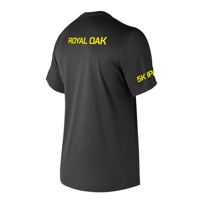 New Balance Men's Short Sleeve Tech Tee - RFB 5K IPA Race Team - Bauman's Running & Walking Shop