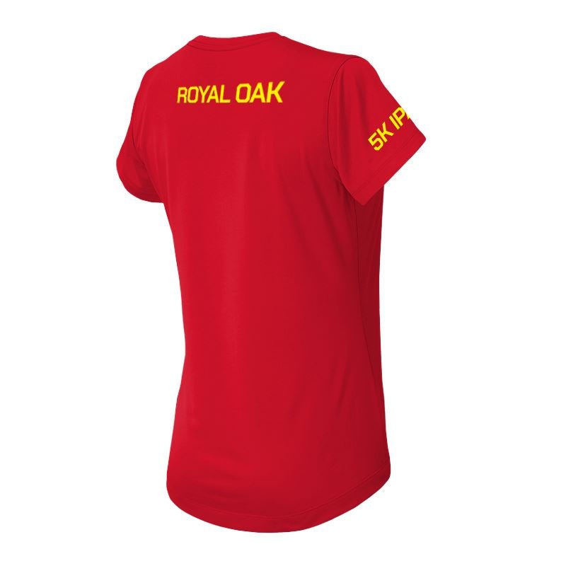 New Balance Women's Short Sleeve Tech Tee - RFB 5K IPA Race Team - Bauman's Running & Walking Shop