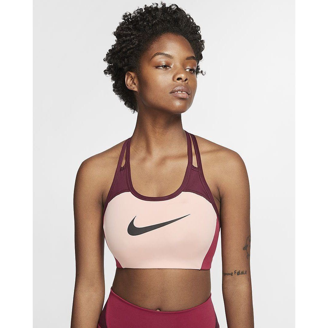 Nike Swoosh Women's Medium Support Sports Bra - Bauman's Running & Walking Shop