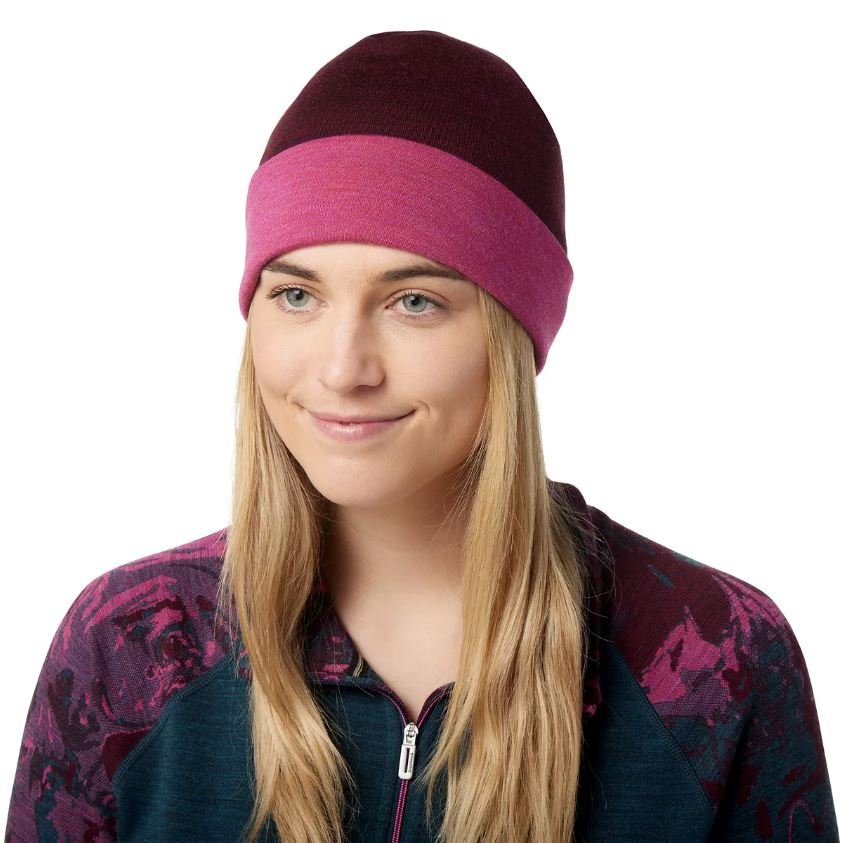 Smartwool Thermal Merino Reversible Cuffed Beanie (2022) - Bauman's Running & Walking Shop