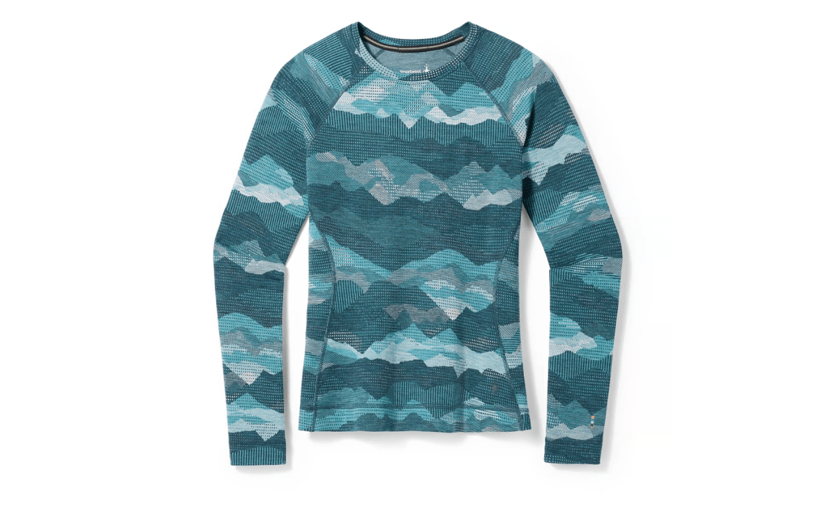 SmartWool Women's Classic Thermal Merino Base Layer Crew - Bauman's Running & Walking Shop