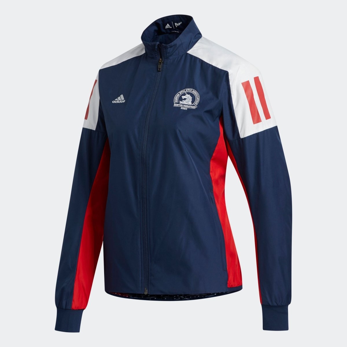 Women's adidas 2020 Boston Marathon Celebration Jacket - Bauman's Running & Walking Shop