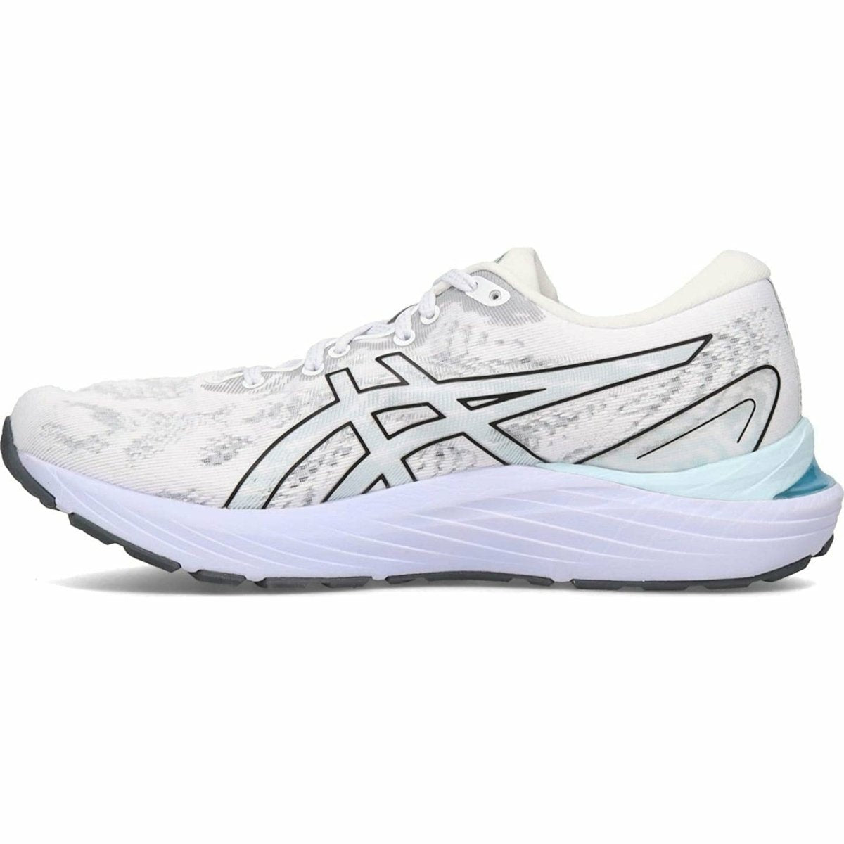 Women's ASICS GEL-CUMULUS 23 (White/Black) - Bauman's Running & Walking Shop