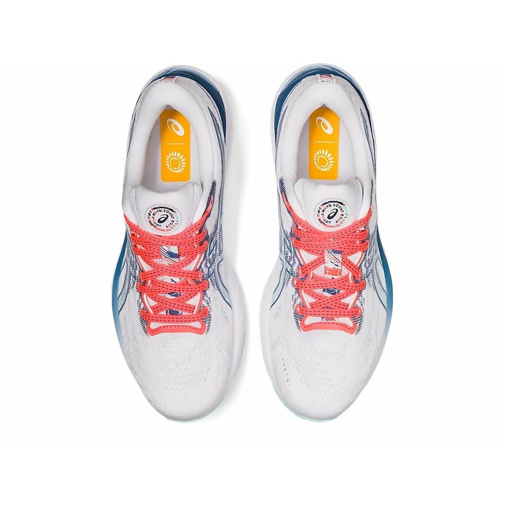 Women's ASICS GEL-CUMULUS 23 (White/Grey Floss) - Bauman's Running & Walking Shop