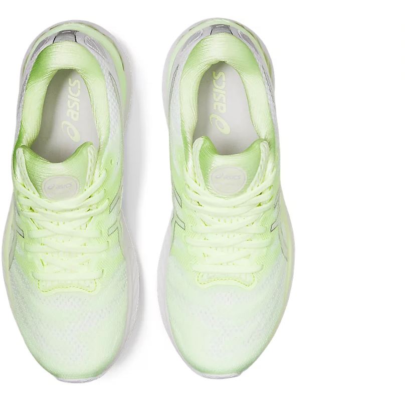 Women's ASICS GEL-NIMBUS 23 (Illuminate Yellow/Pure Silver) - Bauman's Running & Walking Shop