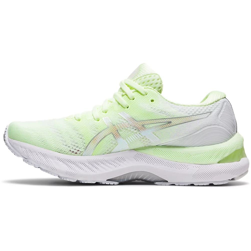 Women's ASICS GEL-NIMBUS 23 (Illuminate Yellow/Pure Silver) - Bauman's Running & Walking Shop