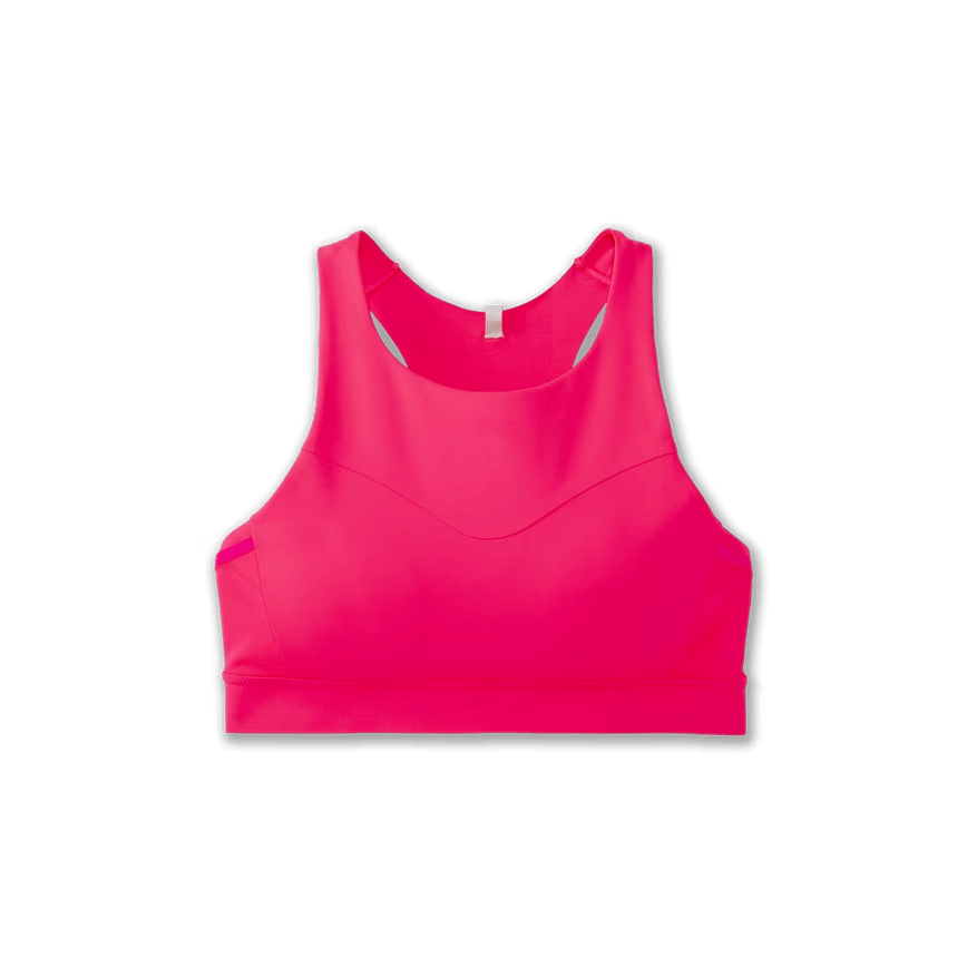 Women's Brooks Drive 3 Pocket Run Bra - Bauman's Running & Walking Shop