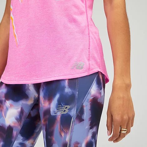 Women's New Balance Printed Impact Run Tank - Bauman's Running & Walking Shop